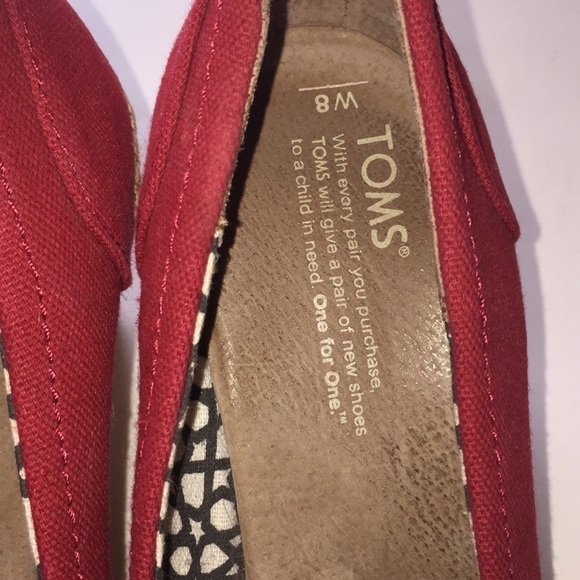 Toms Calypso Canvas Wedge - Picture 7 of 7